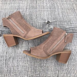 Forever 21 Taupe Booties